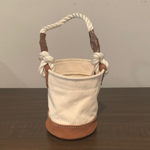 Klein Tools Canvas and Leather Bucket - Picture 2 of 5